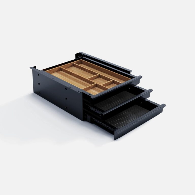 Drawer tri black min