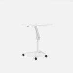 Gas spring table white 1 min