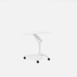 Gas spring table white 2 min