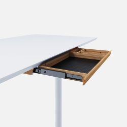 Drawer bamboo open